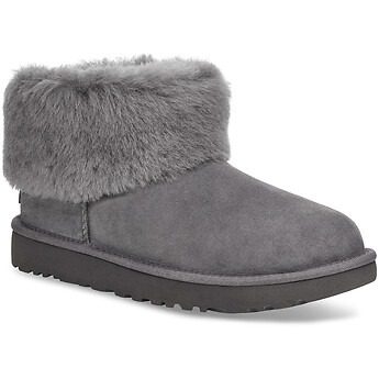 מגפי האגג דגם 5854 מיני פלוף פרווה UGG CLASSIC MINI FLUFF – תמונה 10
