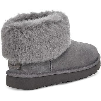 מגפי האגג דגם 5854 מיני פלוף פרווה UGG CLASSIC MINI FLUFF – תמונה 7