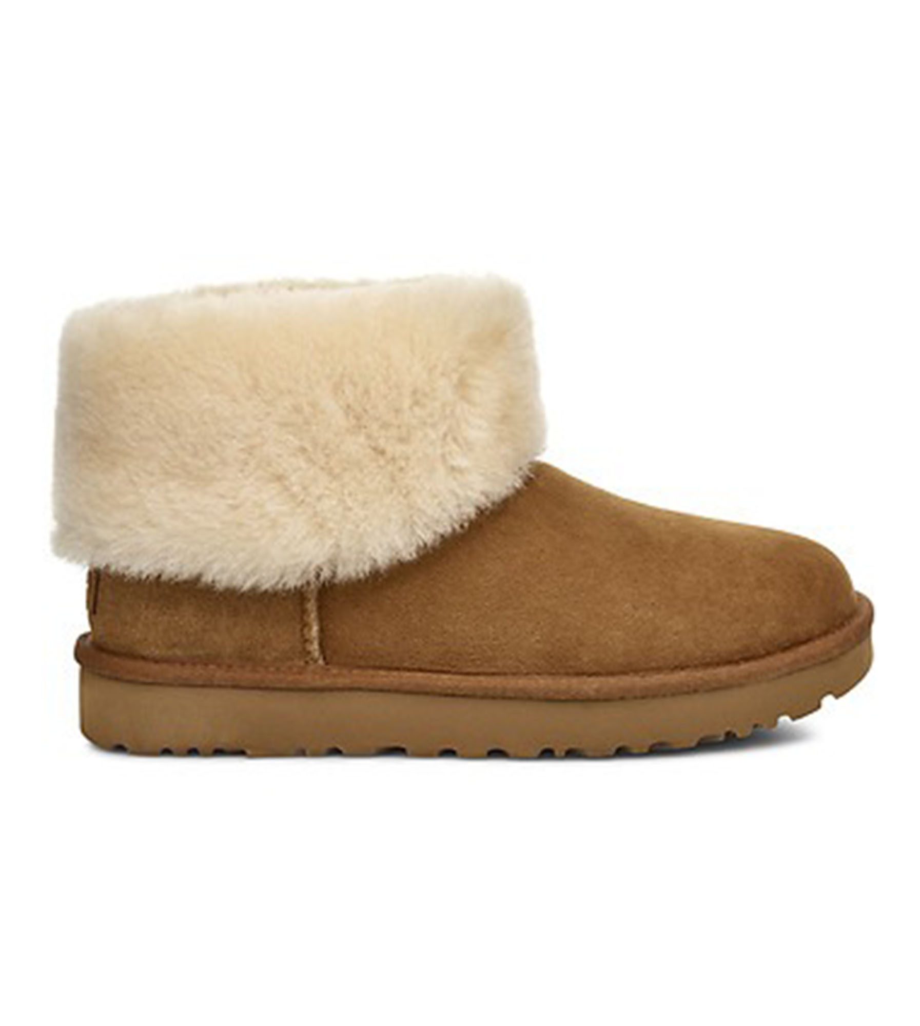 מגפי האגג דגם 5854 מיני פלוף פרווה UGG CLASSIC MINI FLUFF – תמונה 2