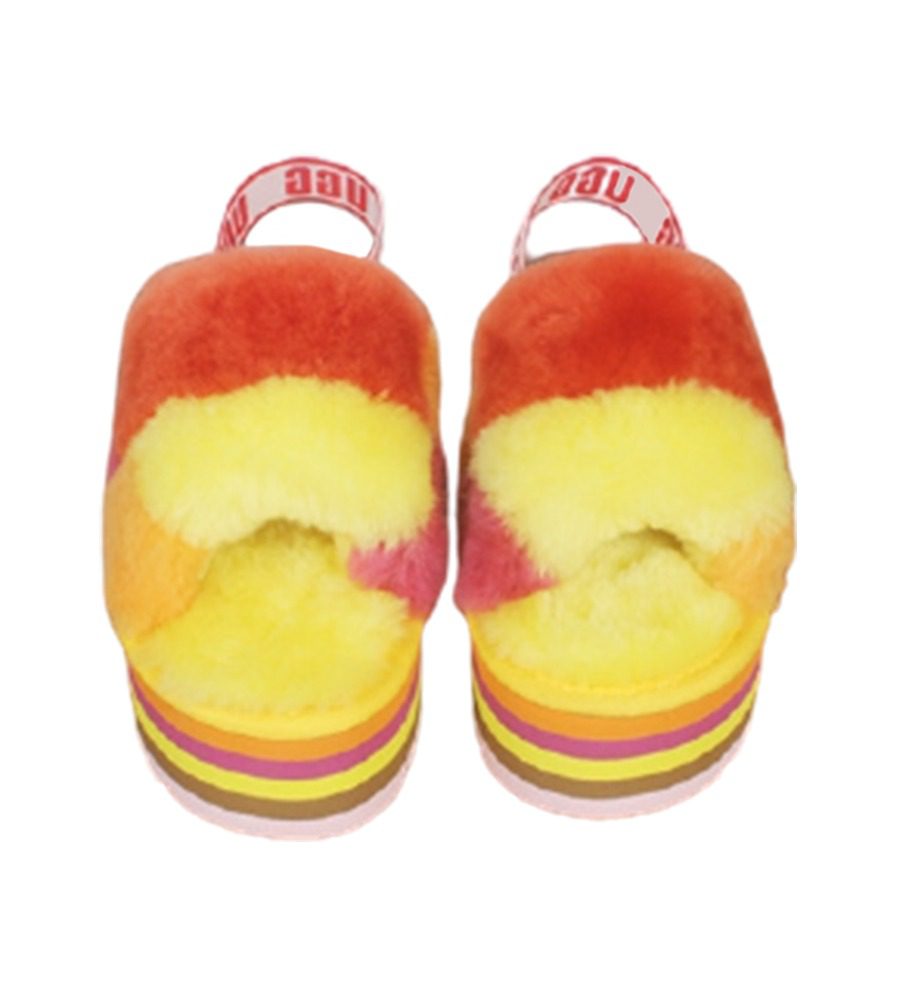 כפכפי האגג דיסקו UGG W DISCO CHECKER SLIDE – תמונה 6