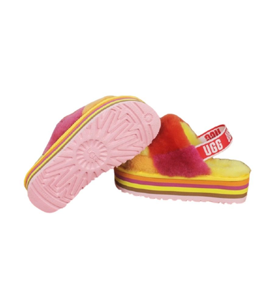 כפכפי האגג דיסקו UGG W DISCO CHECKER SLIDE – תמונה 5
