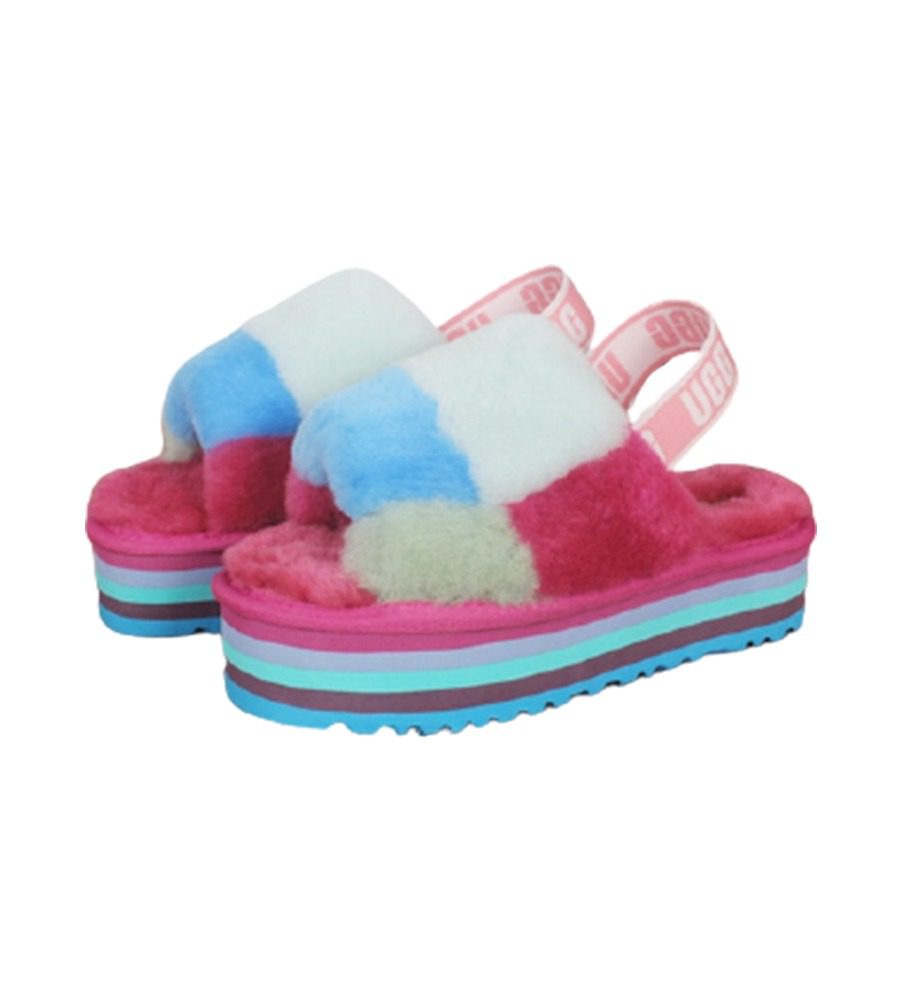 כפכפי האגג דיסקו UGG W DISCO CHECKER SLIDE – תמונה 14