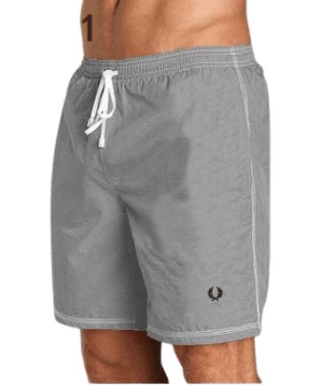פרד פרי-FRED PERRY SHORT GRAY