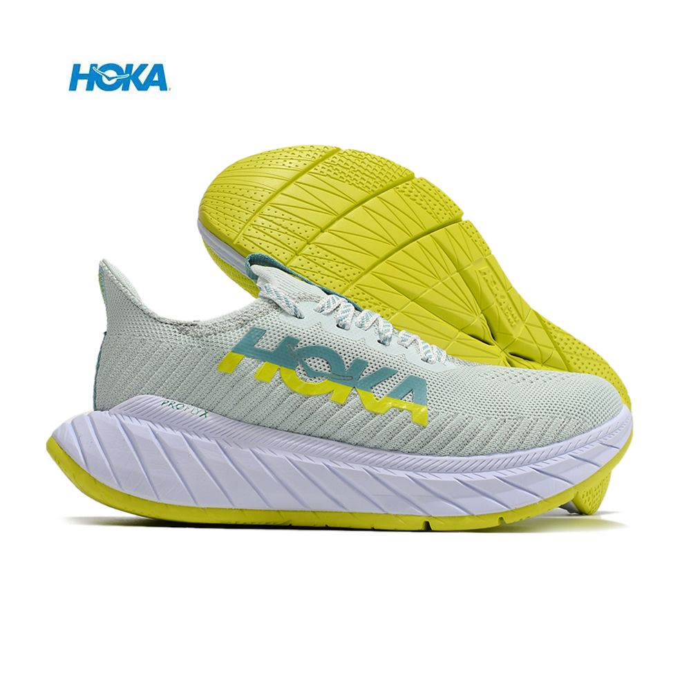 נעלי הוקה-HOKA ONE ONE CARBON X3 Light Gray – תמונה 10