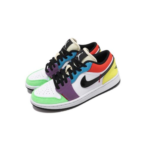 נעלי נייק-NIKE AIR JORDAN 1 LOW - MIX COLORS – תמונה 2