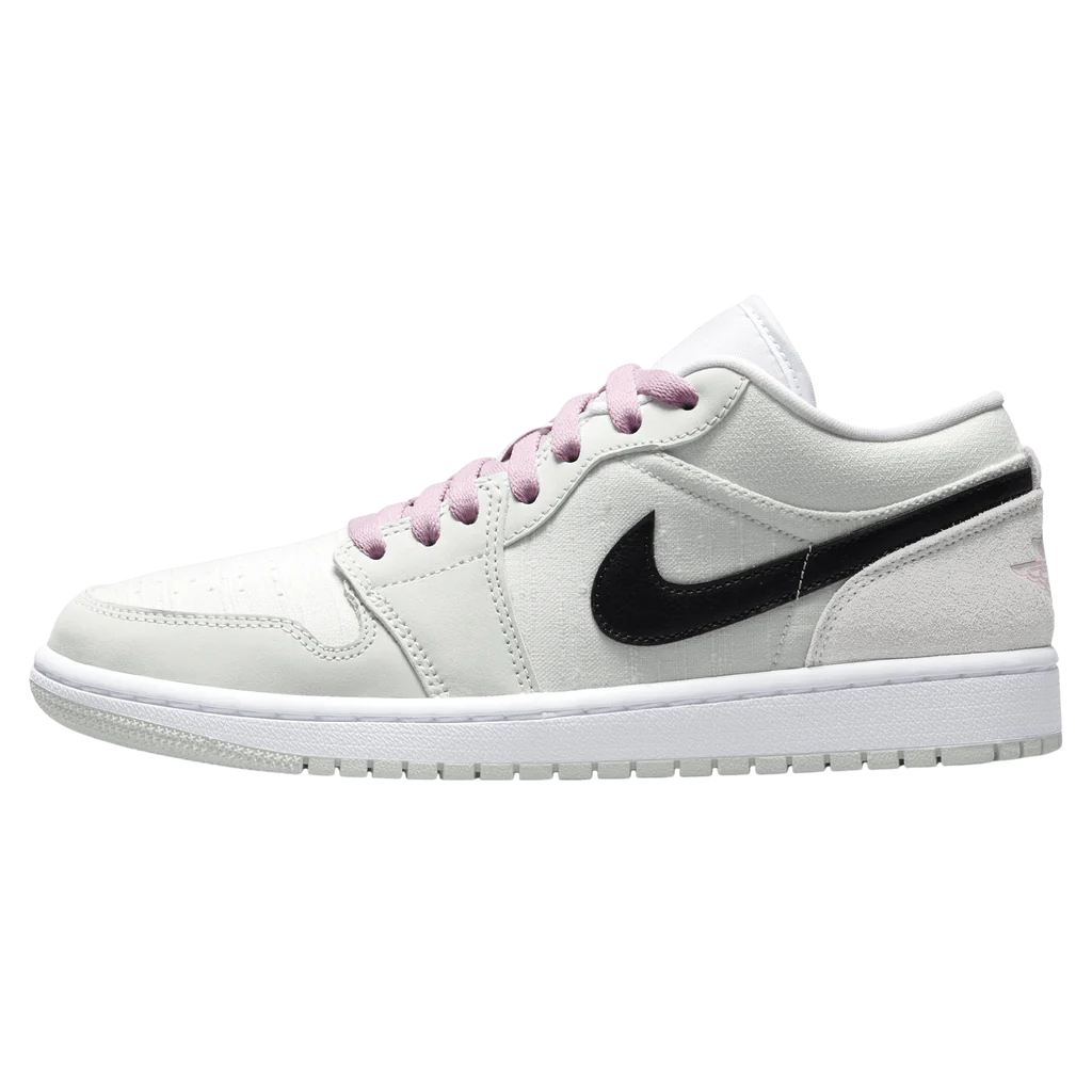 נעלי נייק-NIKE AIR JORDAN 1 LOW - Se Barely Green