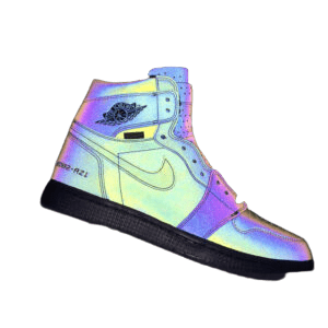 נייק ג'ורדן-Nike Air jordan 1 Mid -High Reflective – תמונה 3