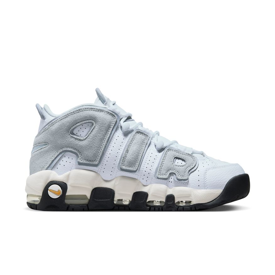 נייק אפטמפו סניקרס לגברים NIKE AIR MORE UPTEMPO '96 GREY CREAM