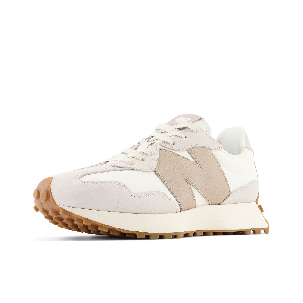 סניקרס ניו באלאנס NEW BALANCE 327 WHITE BROWN – תמונה 4