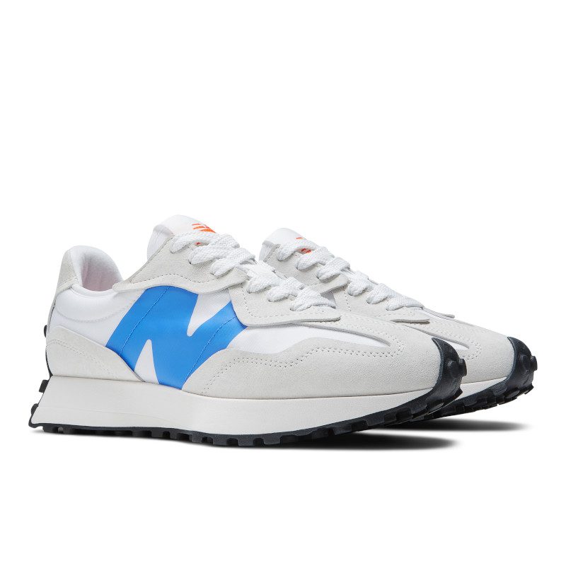 סניקרס ניו באלאנס NEW BALANCE 327 WHITE BLUE – תמונה 3