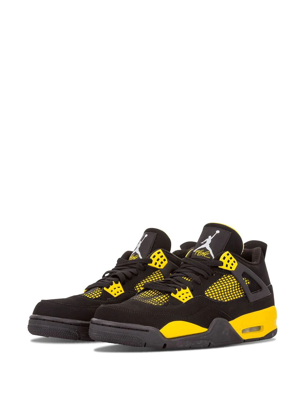 NIKE Air Jordan 4 Retro "Thunder" sneakers – תמונה 4