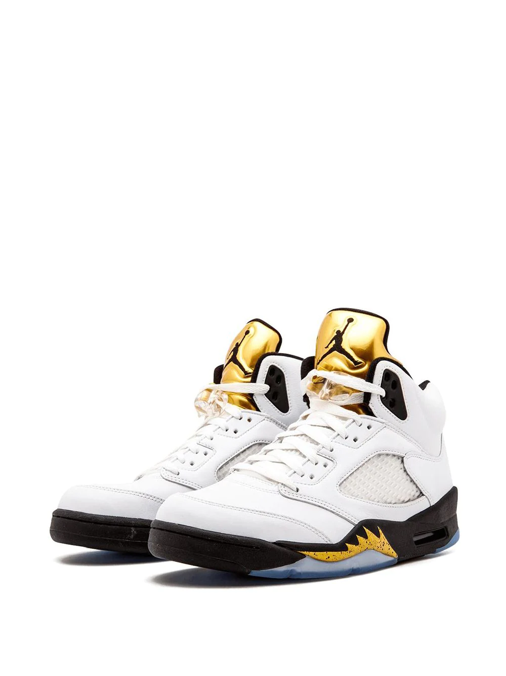 NIKE Air Jordan 5 Retro "Olympic Gold Medal" sneakers – תמונה 2