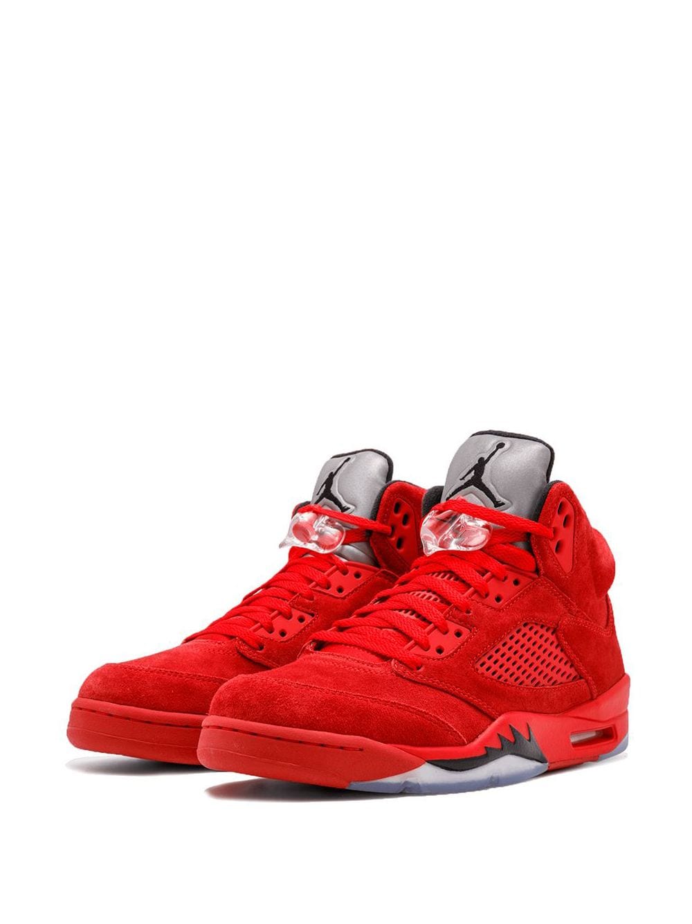 NIKE Air Jordan 5 Retro "Red Suede" sneakers – תמונה 2