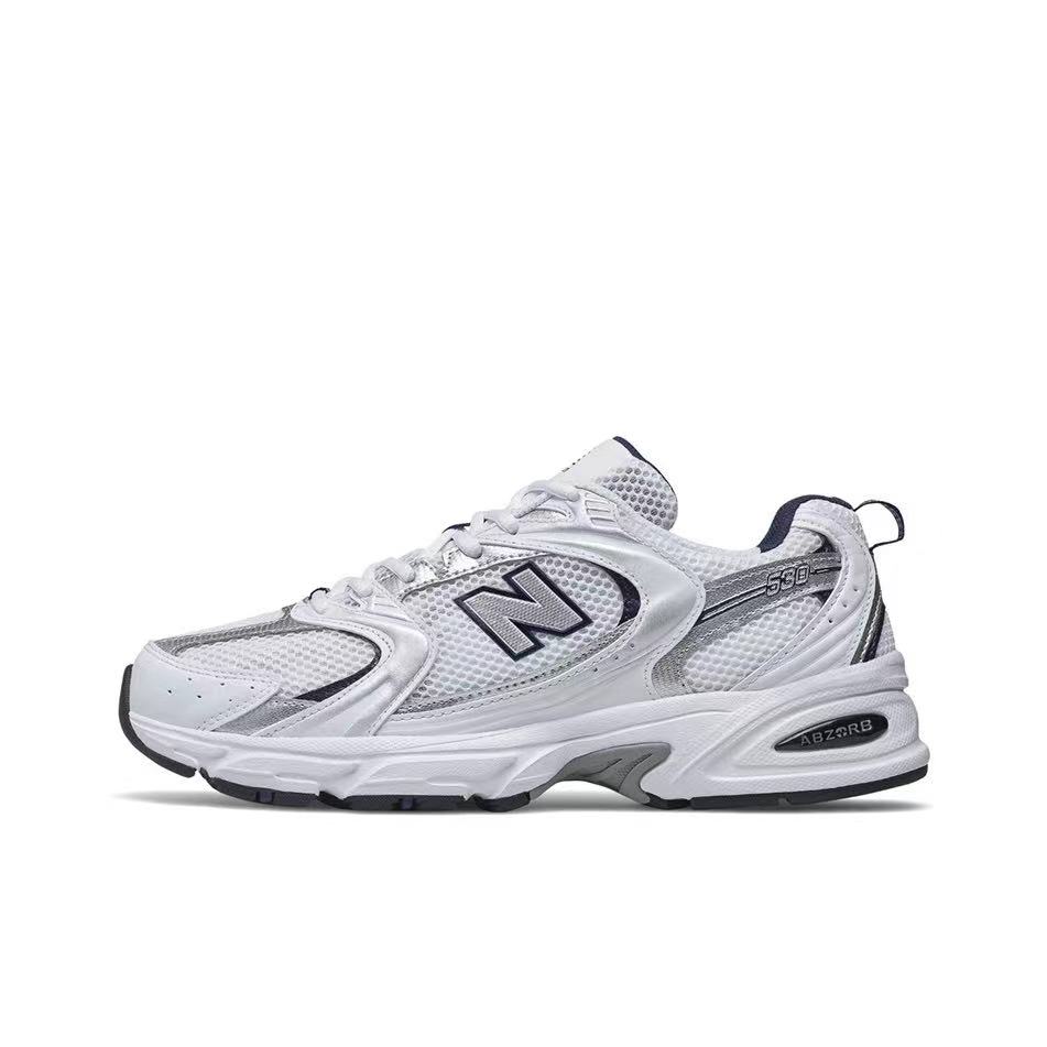 סניקרס ניו באלאנס NEW BALANCE 530 GRAY & WHITE – תמונה 5