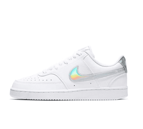 NIKE COURT VISION LOW SNEAKERS- WHITE