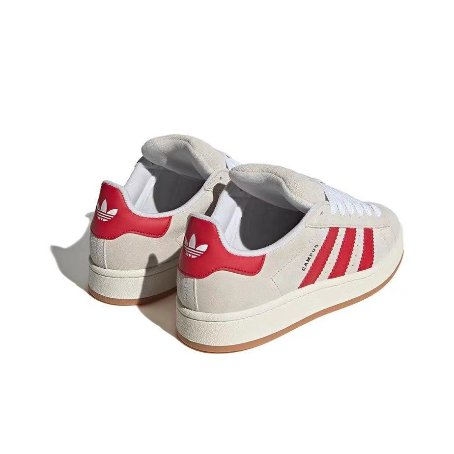 אדידס קמפוס- ADIDAS CAMPUSE Cream/Red – תמונה 4