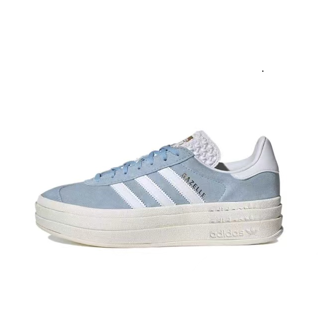 אדידס גאזל- ADIDAS GAZELLE BOLD SHOES Sky blue/white