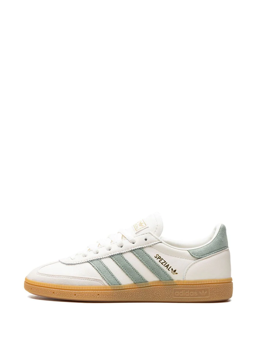 אדידס ספציאל- Adidas Handball Spezial Off White/Silver Green sneakers – תמונה 5