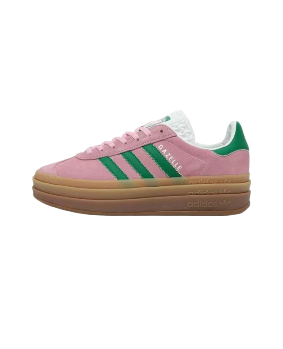 אדידס גאזל- ADIDAS GAZELLE BOLD SHOES Pink/Green
