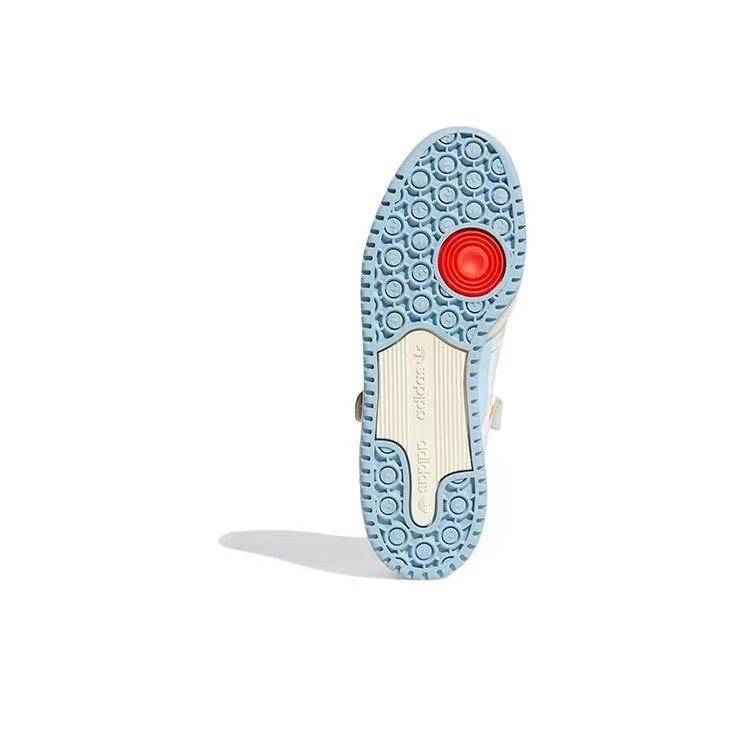 אדידס פורום - ADIDAS FORUM Low Off white/Sky Blue SNEAKERS – תמונה 6