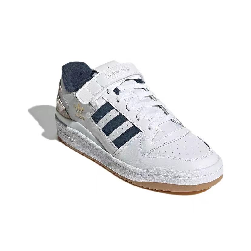 אדידס פורום - ADIDAS FORUM Low White/Grey SNEAKERS – תמונה 5
