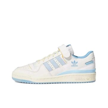 אדידס פורום - ADIDAS FORUM Low Off white/Sky Blue SNEAKERS