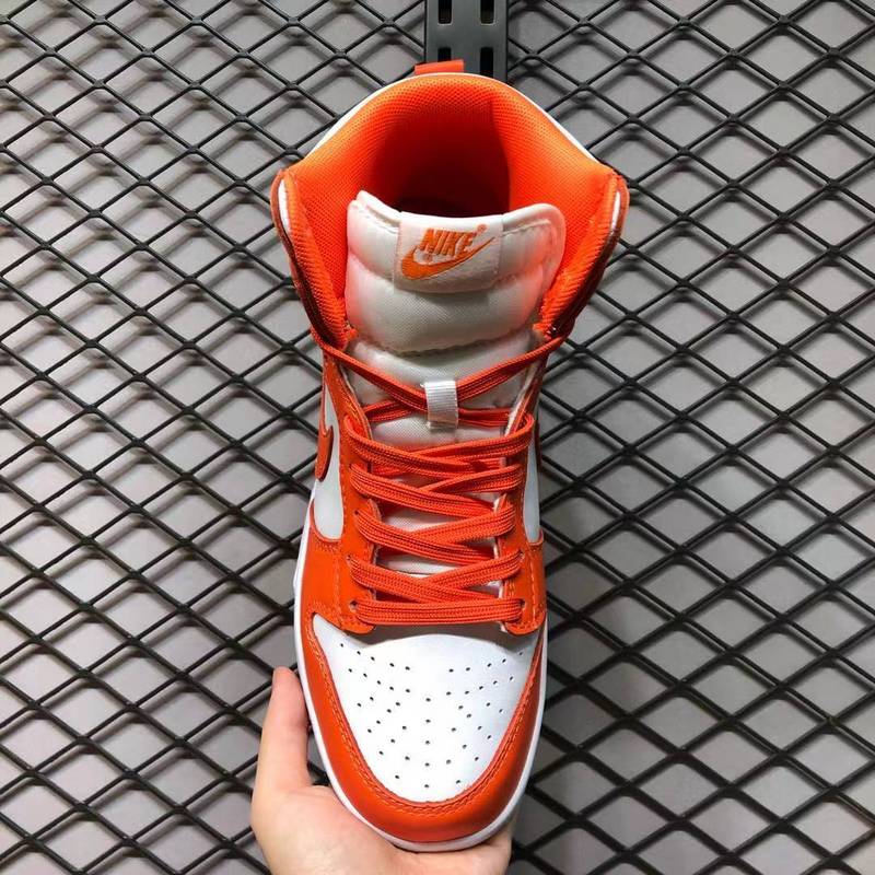 נייק דאנק- NIKE DUNK HIGH Red White – תמונה 14