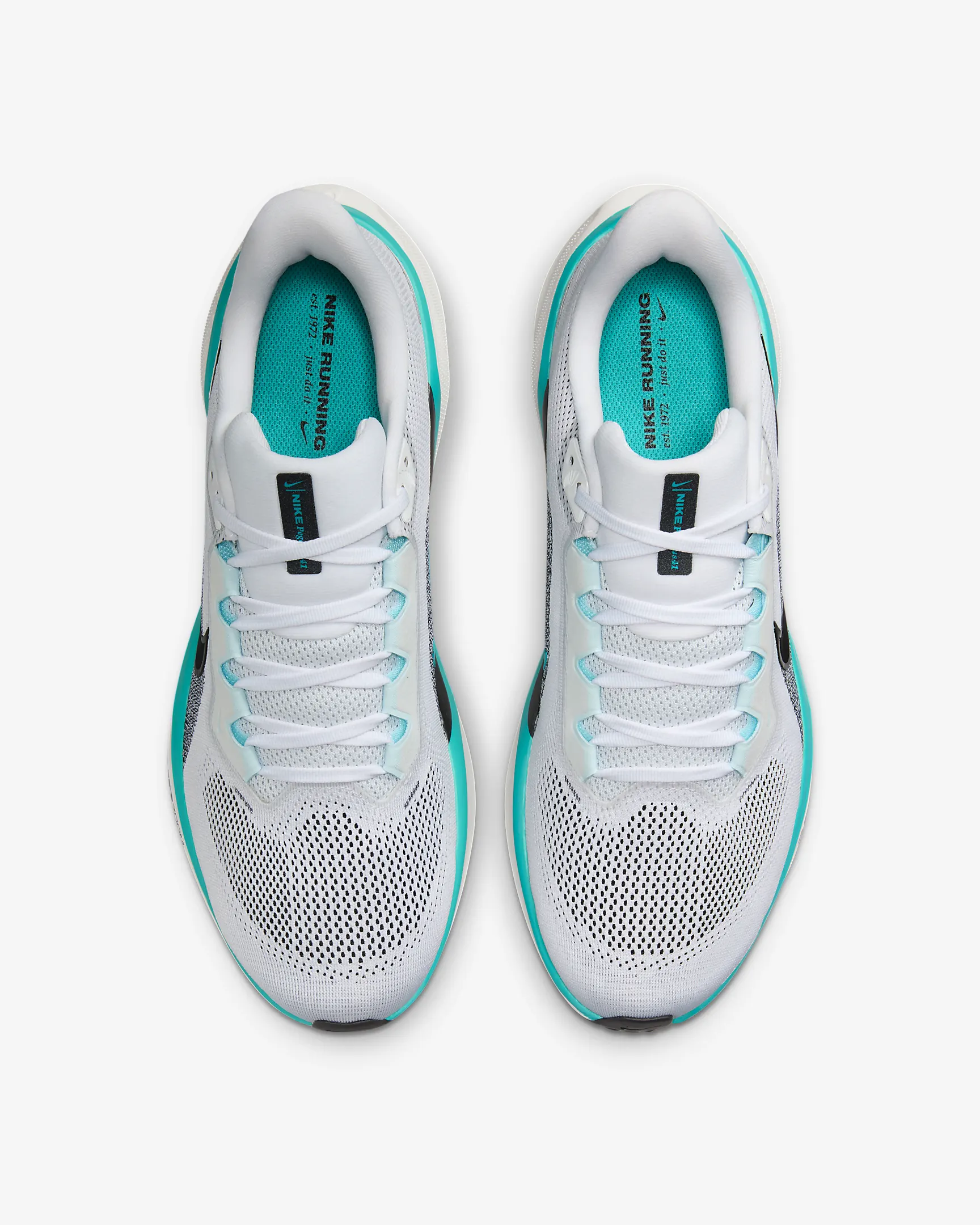 נעלי נייק פגסוס - Nike Pegasus 41 White Dusty Cactus – תמונה 4