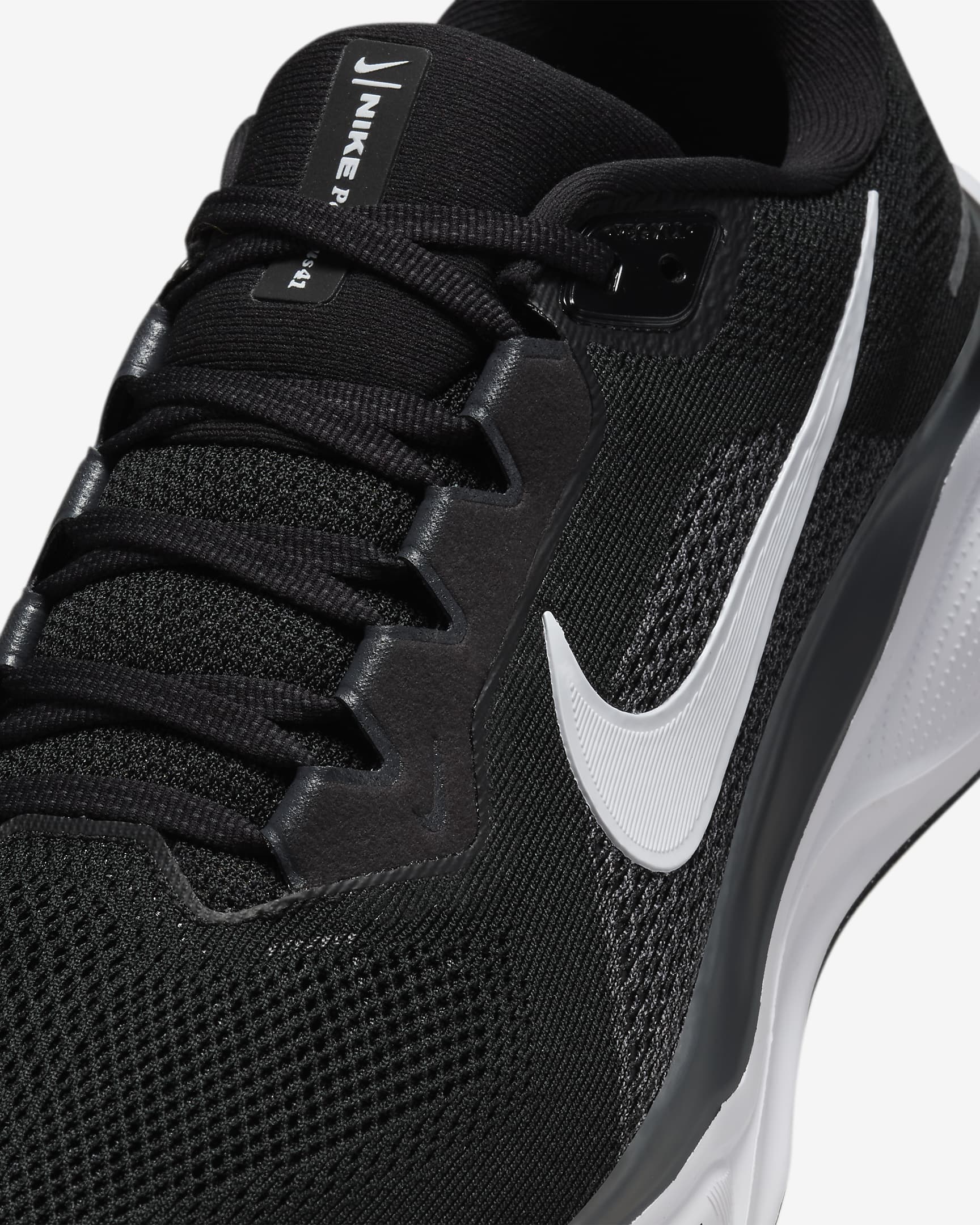 נעלי נייק פגסוס - Nike Pegasus 41 Black White – תמונה 7