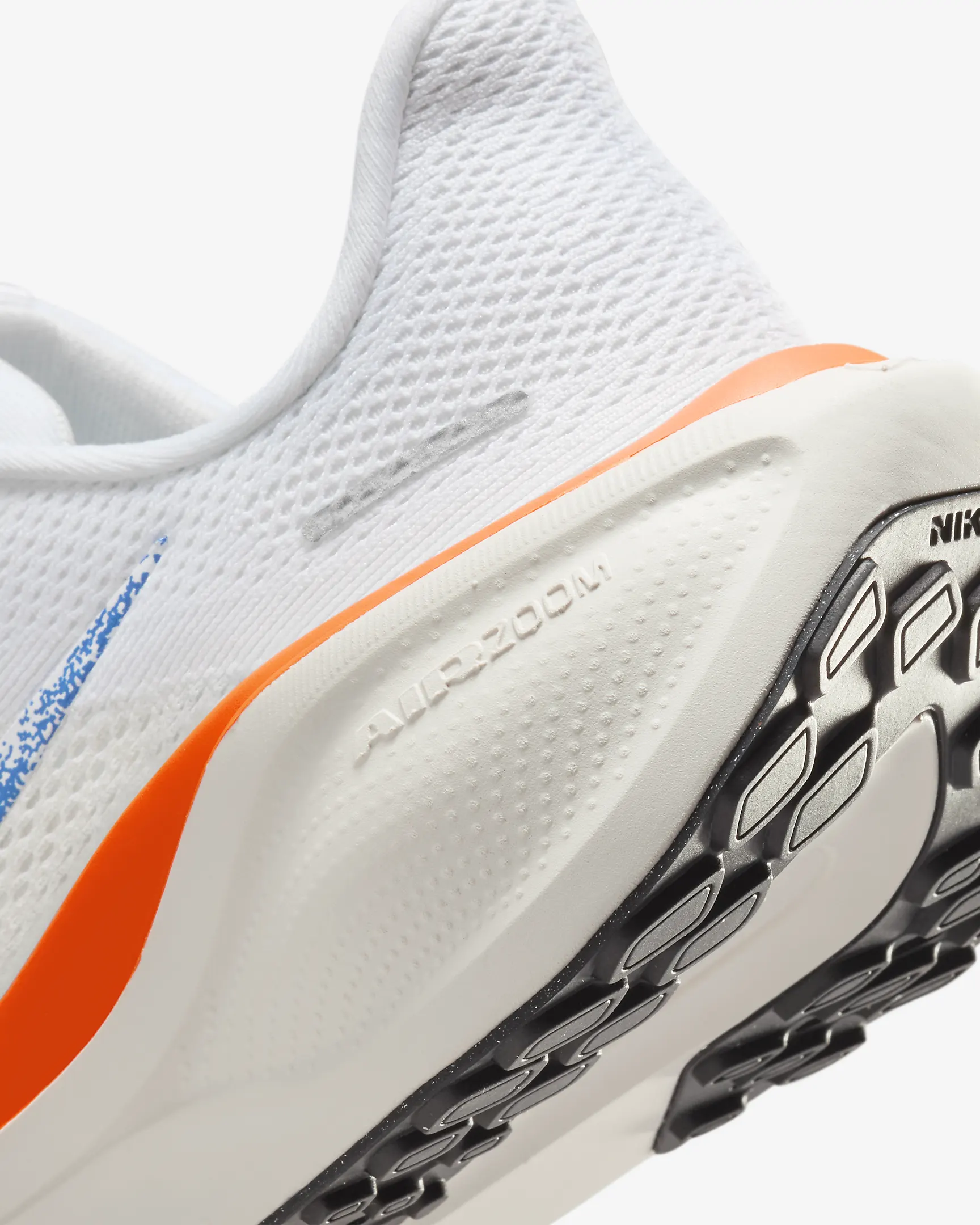 נעלי נייק פגסוס - Nike Pegasus 41 White Sail Platinum – תמונה 8