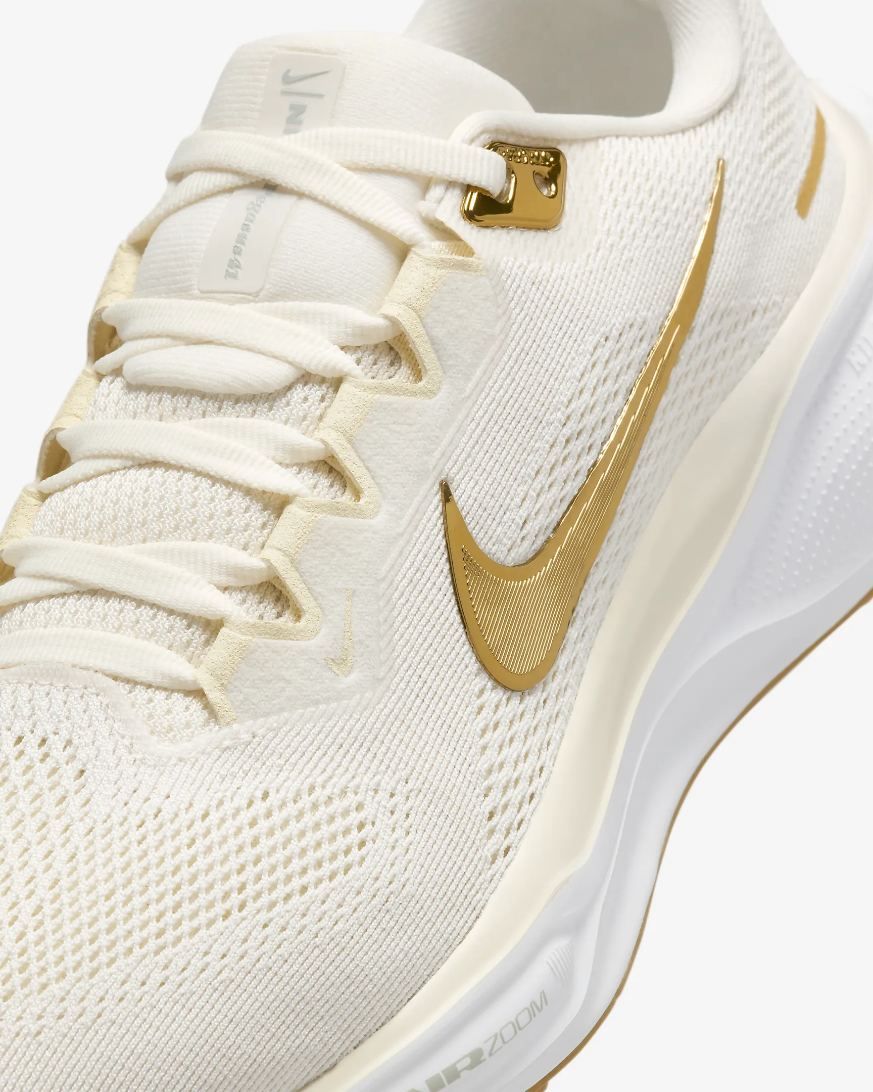 נעלי נייק פגסוס - Nike Pegasus 41 Cream and White – תמונה 7