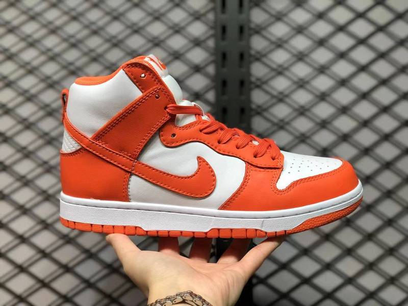 נייק דאנק- NIKE DUNK HIGH Red White – תמונה 17