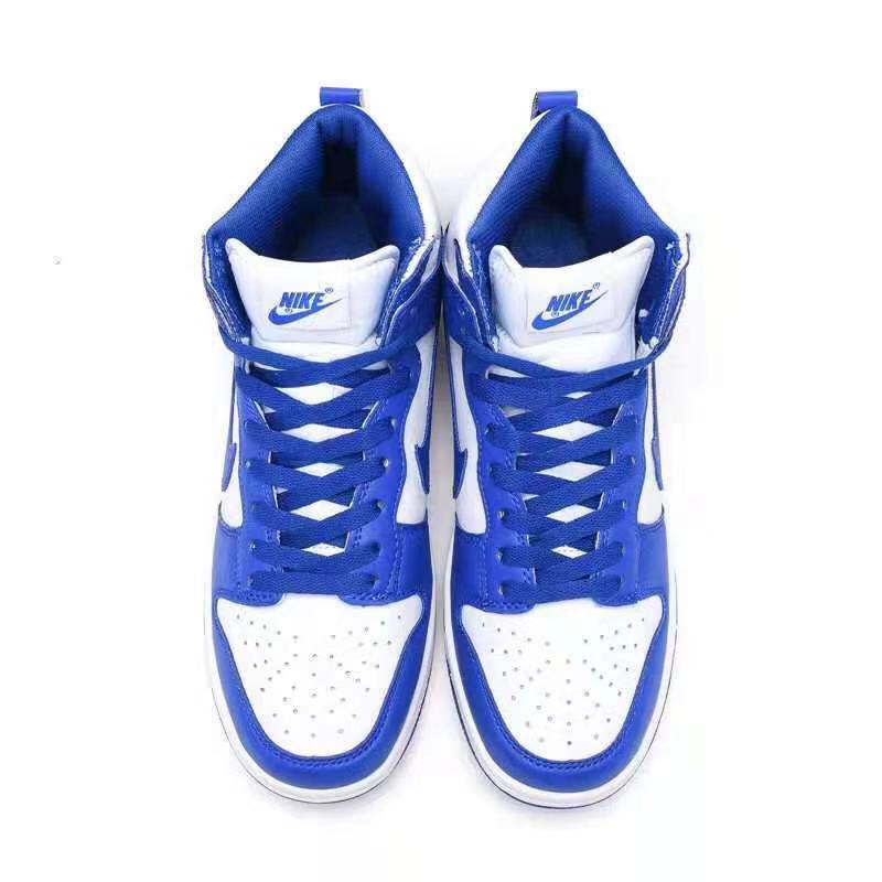 נייק דאנק- NIKE DUNK HIGH Blue White – תמונה 3