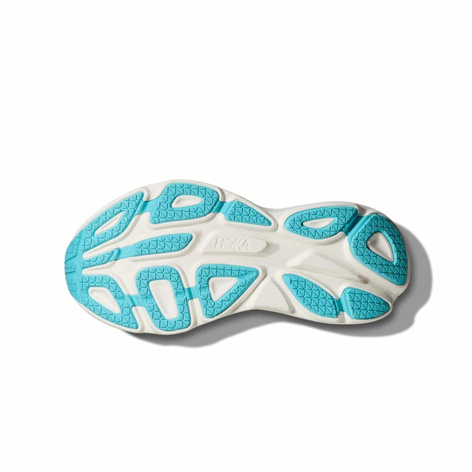 נעלי הוקה - HOKA Bondi 8 White Blue – תמונה 4