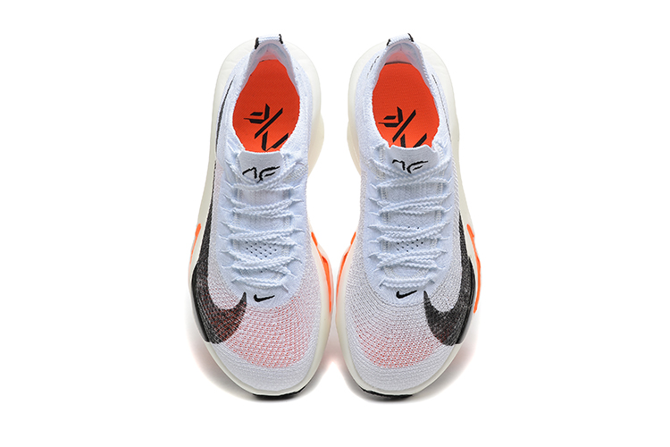 נעלי נייק-Nike Air Zoom Alphafly NEXT% 3 White ange – תמונה 5