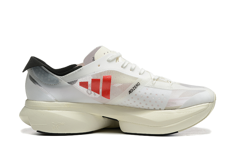 נעלי אדידס-ADIDAS ADIZERO ADIOS PRO 3 Red White – תמונה 4