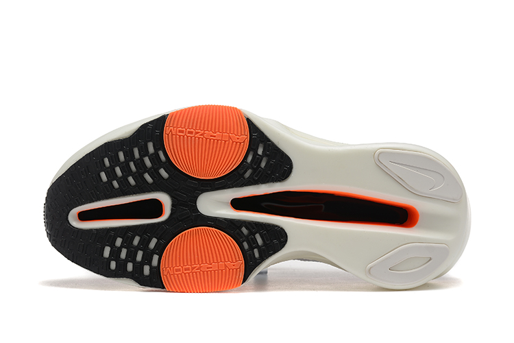 נעלי נייק-Nike Air Zoom Alphafly NEXT% 3 White ange – תמונה 3