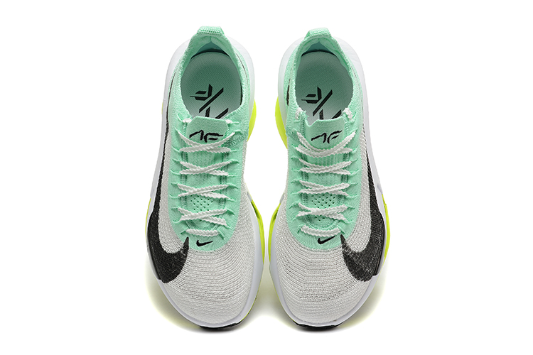 נעלי נייק-Nike Air Zoom Alphafly NEXT% 3 White Green – תמונה 6