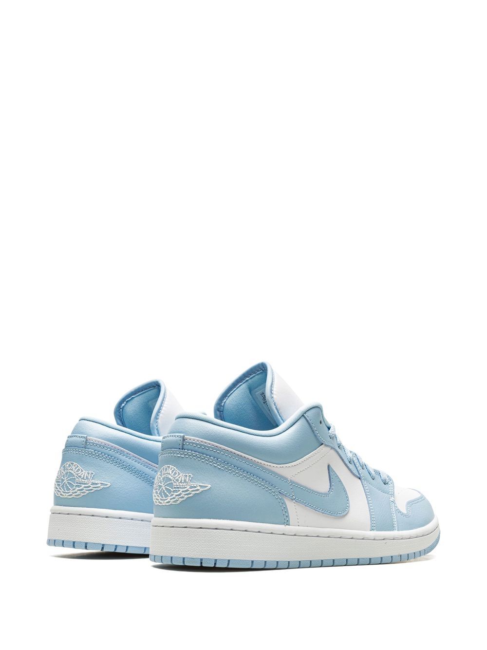 נייק ג'ורדן -NIKE AIR JORDAN 1 LOW - Ice blue/white – תמונה 3