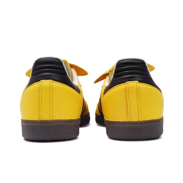 נעלי אדידס סמבה-Samba ADV Sneakers Yellow – תמונה 3