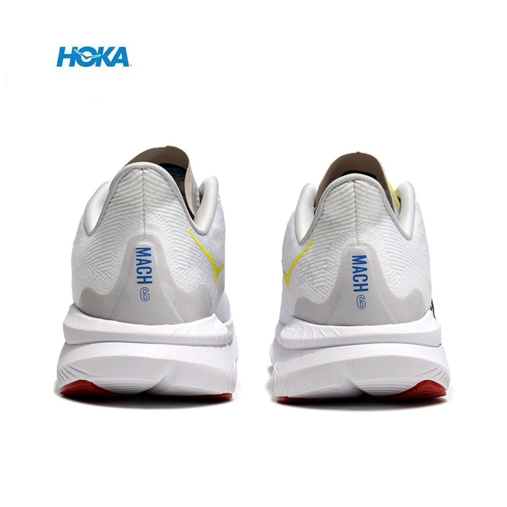 נעלי הוקה - HOKA MACH 6 White – תמונה 6
