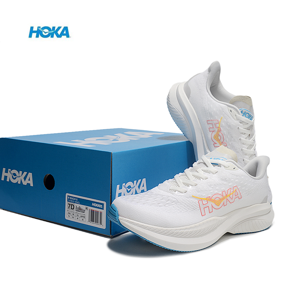 נעלי הוקה - HOKA MACH 6 White – תמונה 3