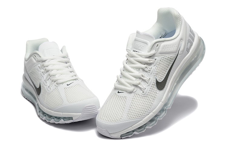 נעלי נייק - NIKE AIR MAX 2013 WHITE – תמונה 5