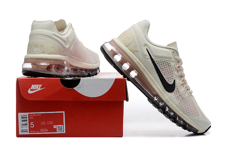 נעלי נייק - NIKE AIR MAX 2013 Cream Gray – תמונה 6
