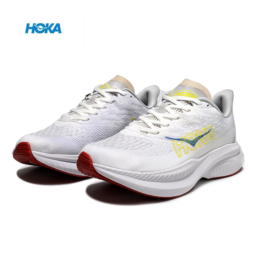 נעלי הוקה - HOKA MACH 6 White – תמונה 5