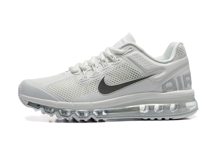 נעלי נייק - NIKE AIR MAX 2013 WHITE – תמונה 8