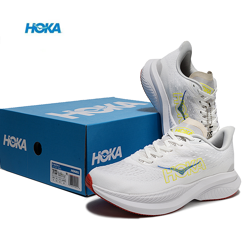 נעלי הוקה - HOKA MACH 6 White – תמונה 3
