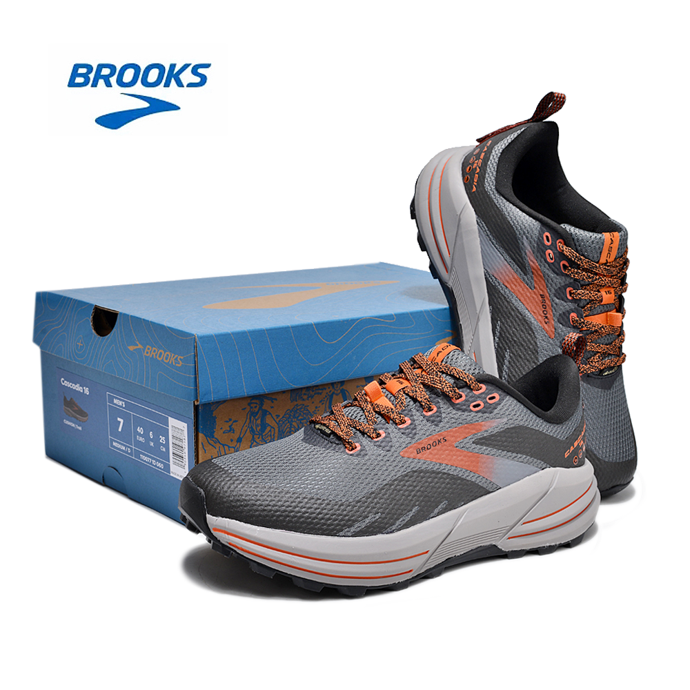 נעלי ברוקס BROOKS Black ange Gray – תמונה 4