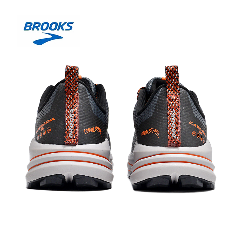נעלי ברוקס BROOKS Black ange Gray – תמונה 5