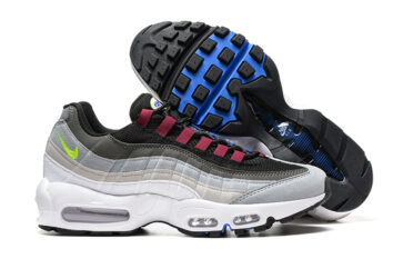 נעלי נייק NIKE AIR MAX 95 GRAY WHITE TURKIZ